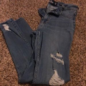 Hollister high rise jean leggings